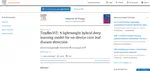 Institute Researcher Contributes to Publication in Prestigious "Internet of Things" Journal